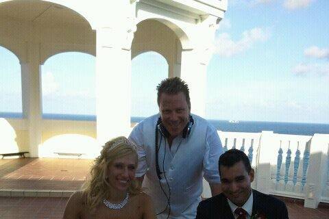 Wedding we did at the Pelican Resort Hotel, Fort Lauderdale Florida.  Staff there was very professional, elevators take a long time to reach the top floor.  View on top of ocean is breath taking.  Bride and groom were very happy with DJ Danny doubling as a sax player.