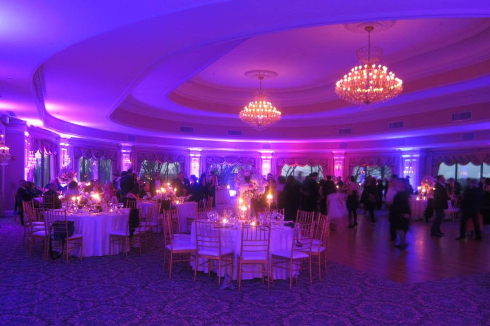 Venue with custom lighting