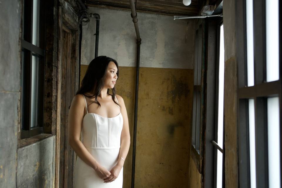 Brooklyn Wedding Hallway color