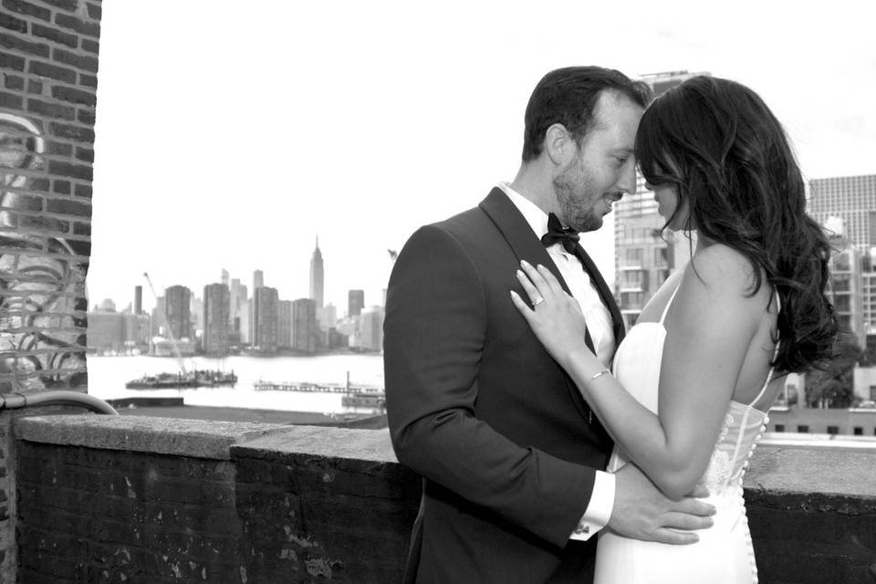 Brooklyn Wedding B&W