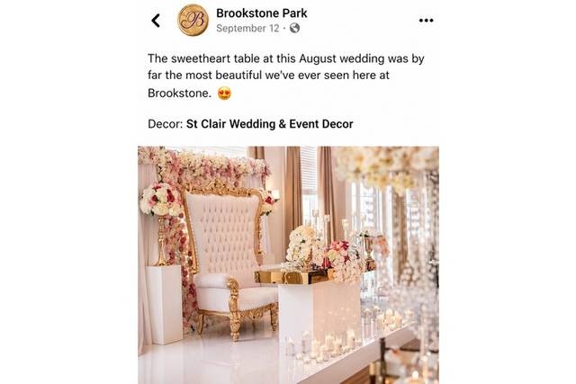 St Clair Wedding & Event Décor