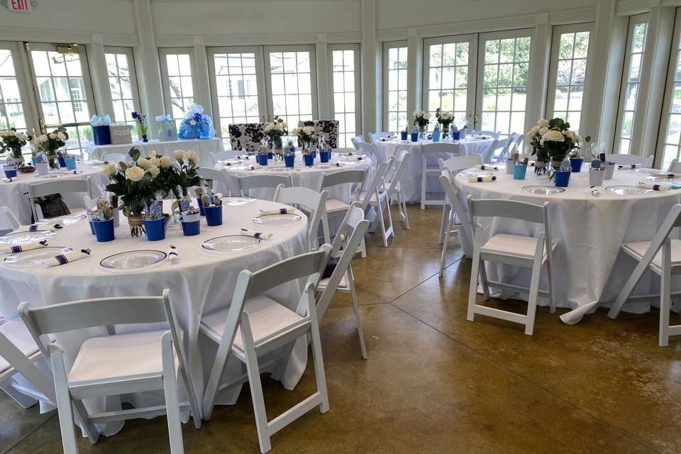 Showers rehearsal dinners