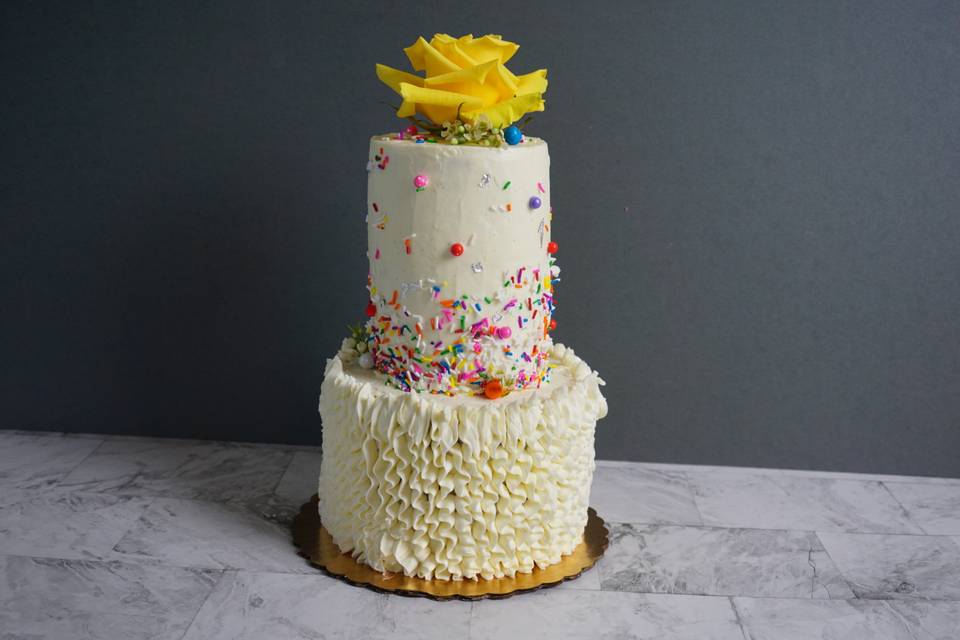 Small wedding cake