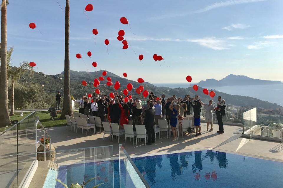 Balloons for weddings