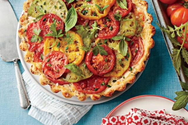 Heirloom Tomato Tart