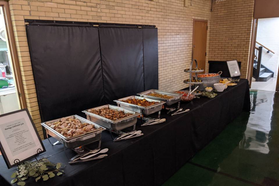 Catering display
