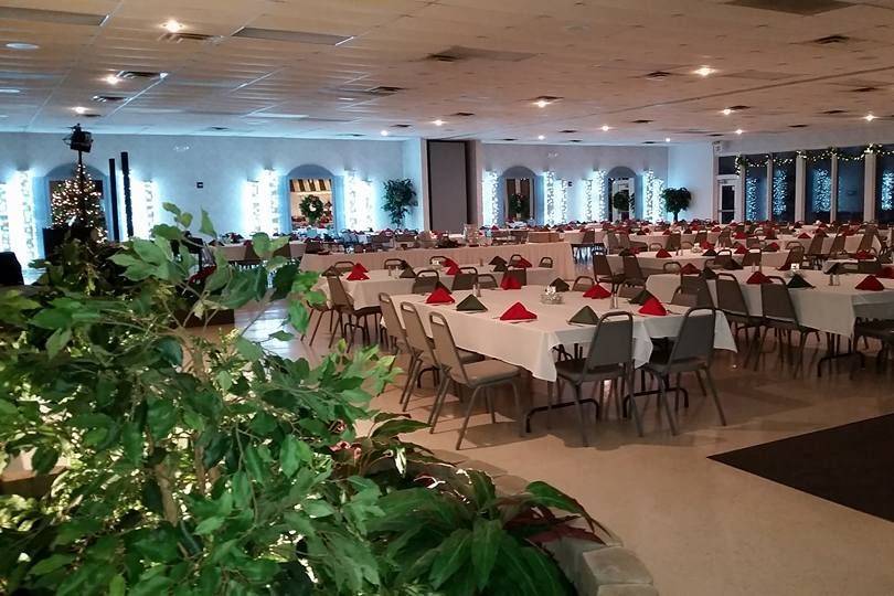 Reception area