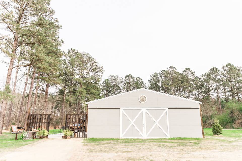 Barn exterior