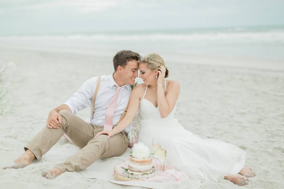 Elopement on the beach