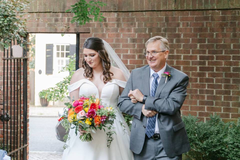 Father and daughter