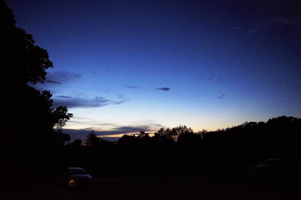 When night falls