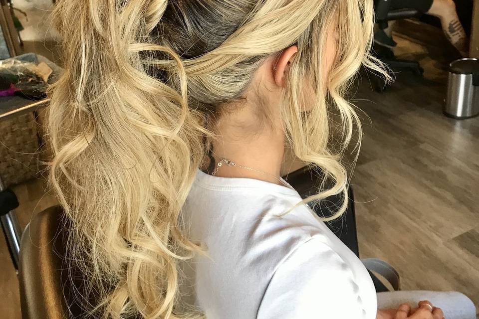 Party ponytail