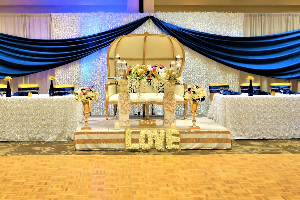 Cabarrus Rooms Head Table