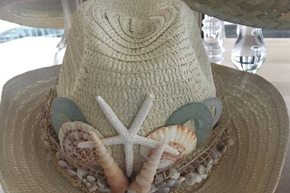Ocean themed hat