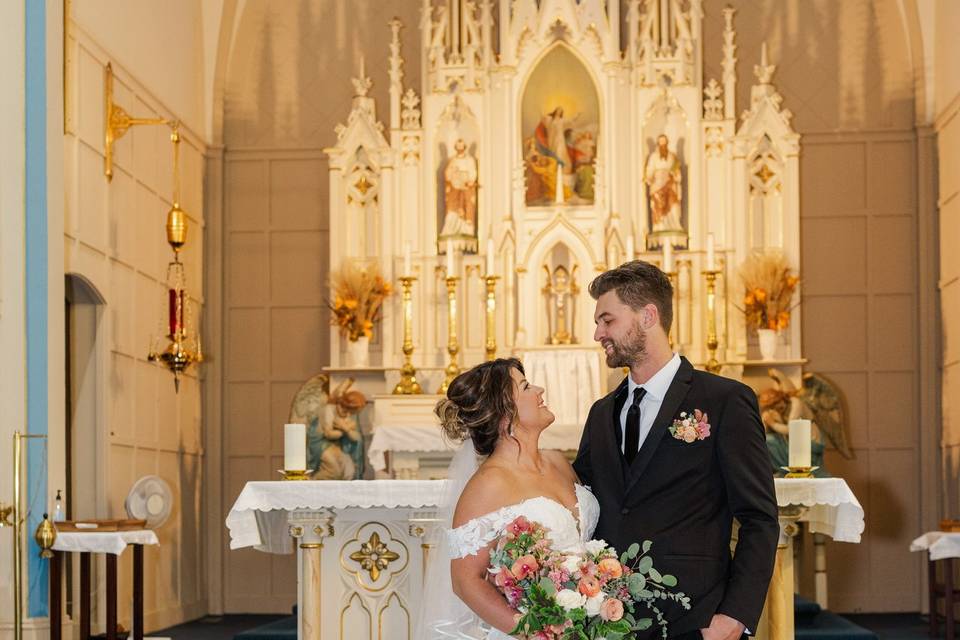 Church wedding