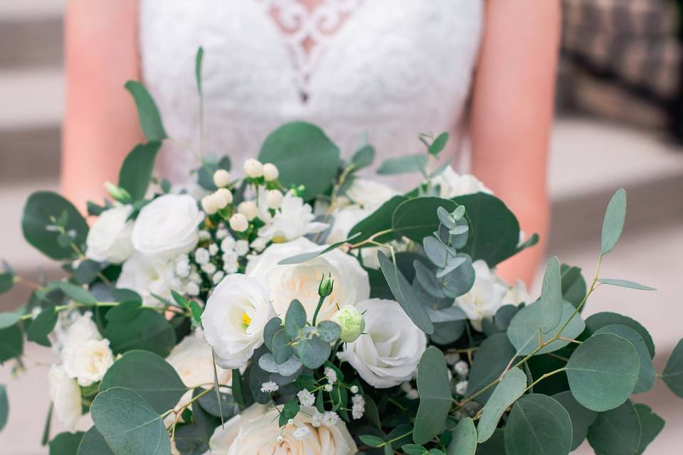 White Floral Eucalyptus