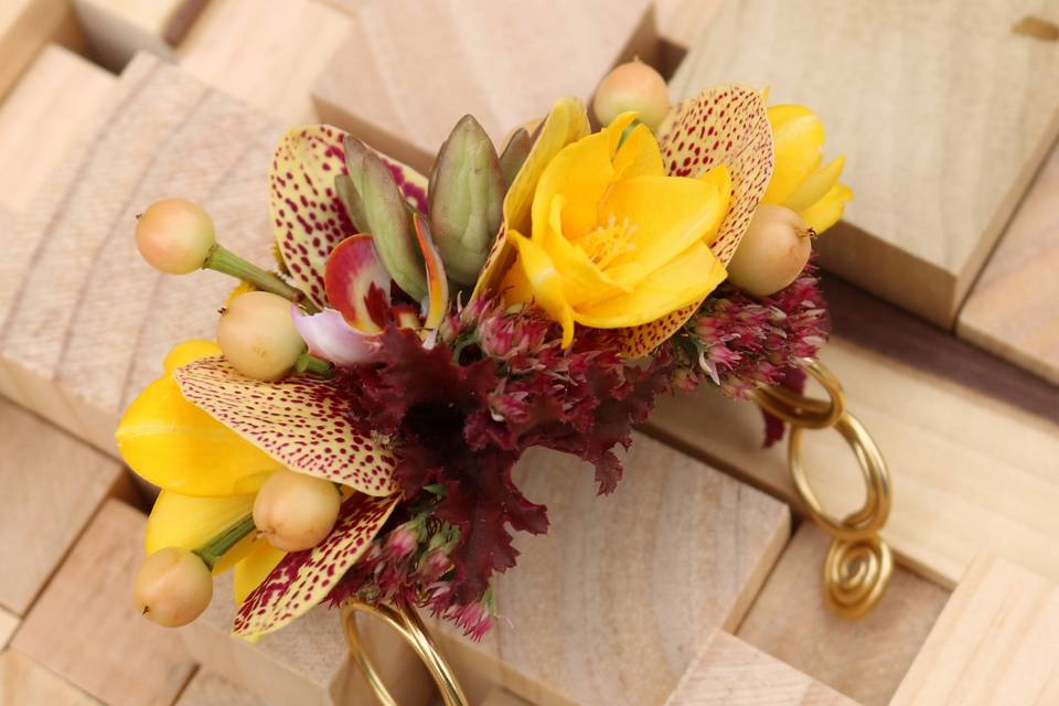 Mother of the bride corsage