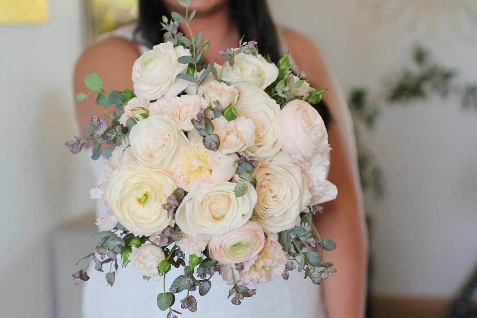 Blush and cream Bridal