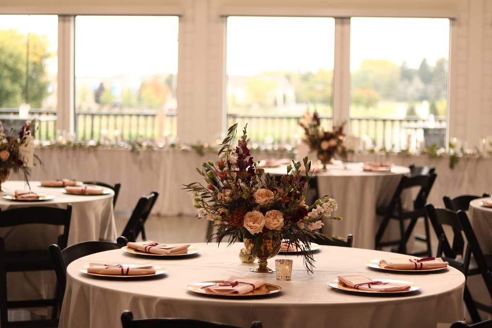 Garden Compote Centerpiece