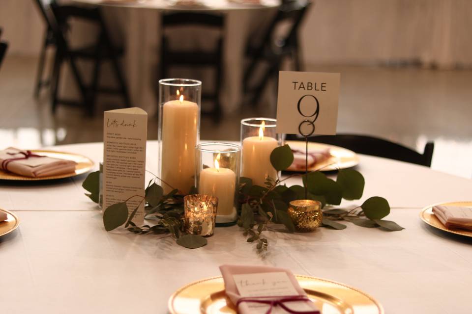 Centerpiece Candle Collection