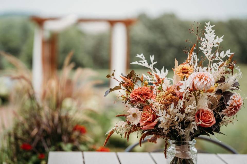 Boho Bridal Bouquet