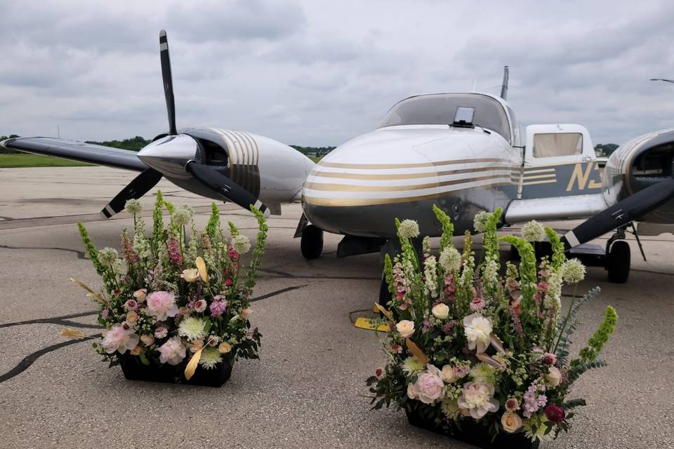 Gatsby Airport Wedding