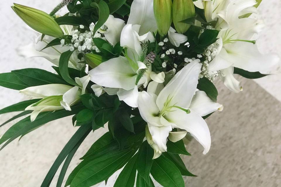 Wedding Flowers by Lourdes Tellado