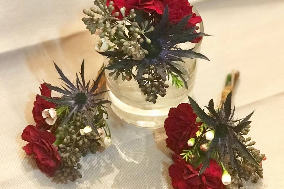 Wedding Flowers by Lourdes Tellado