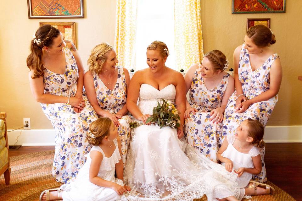 The Bride and her Girls