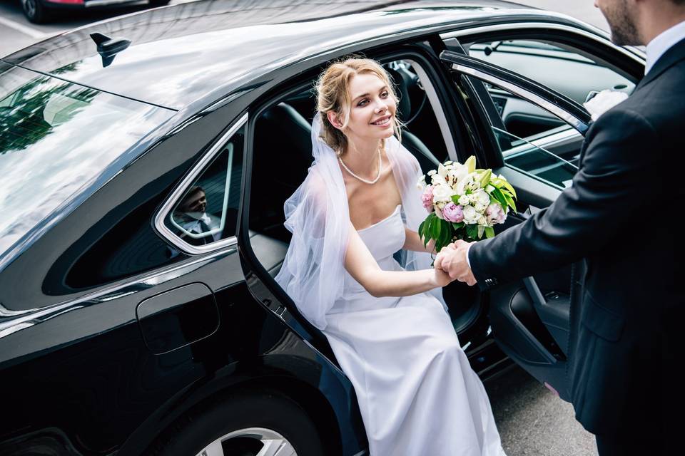 Wedding limousine