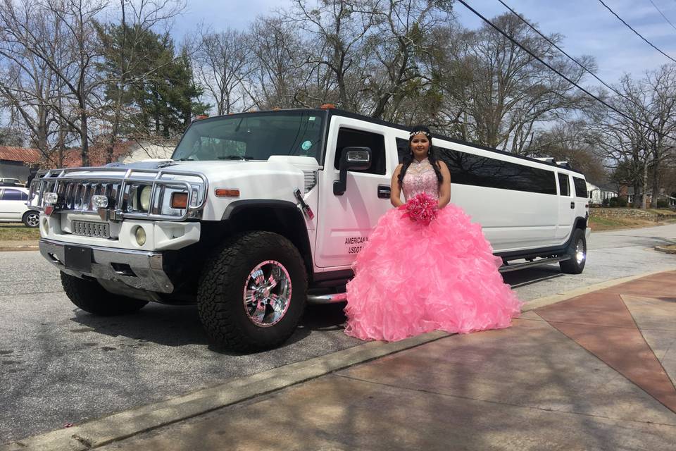 Hummer quinceanera