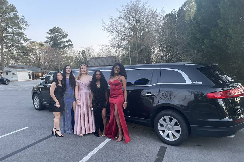 Prom limousine