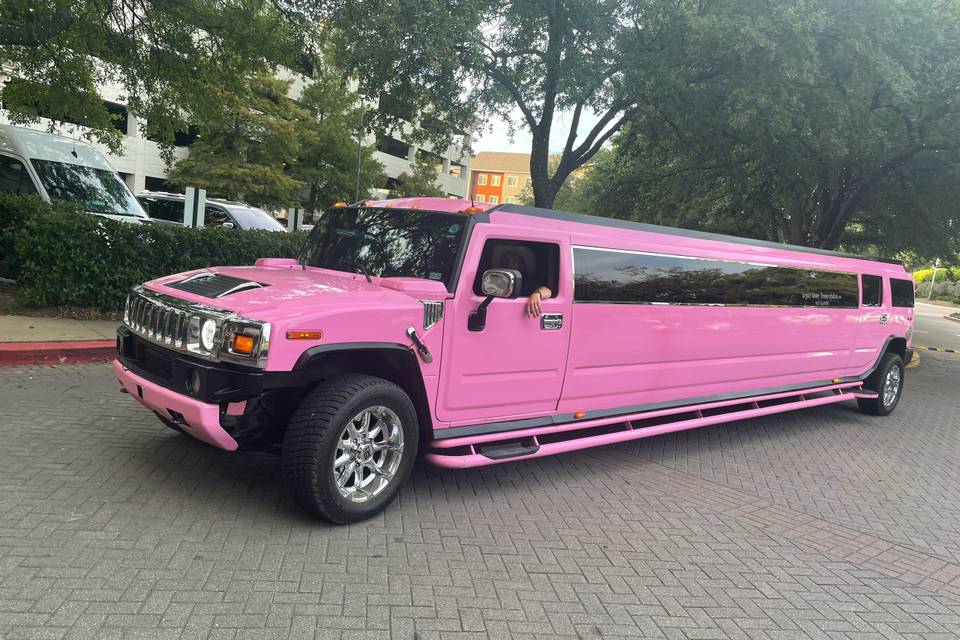 Lamborghini Limo Pink