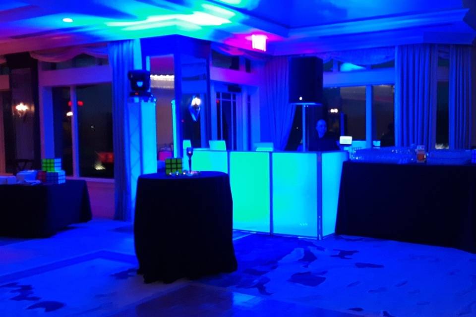 Event Booth and Lighting