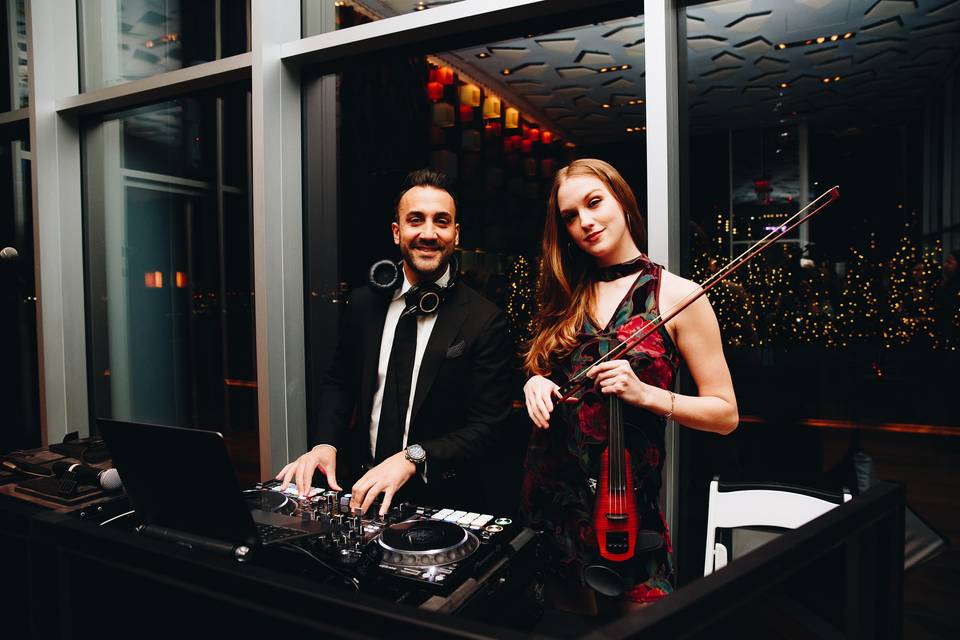 DJ Chachi & Violinist Molly