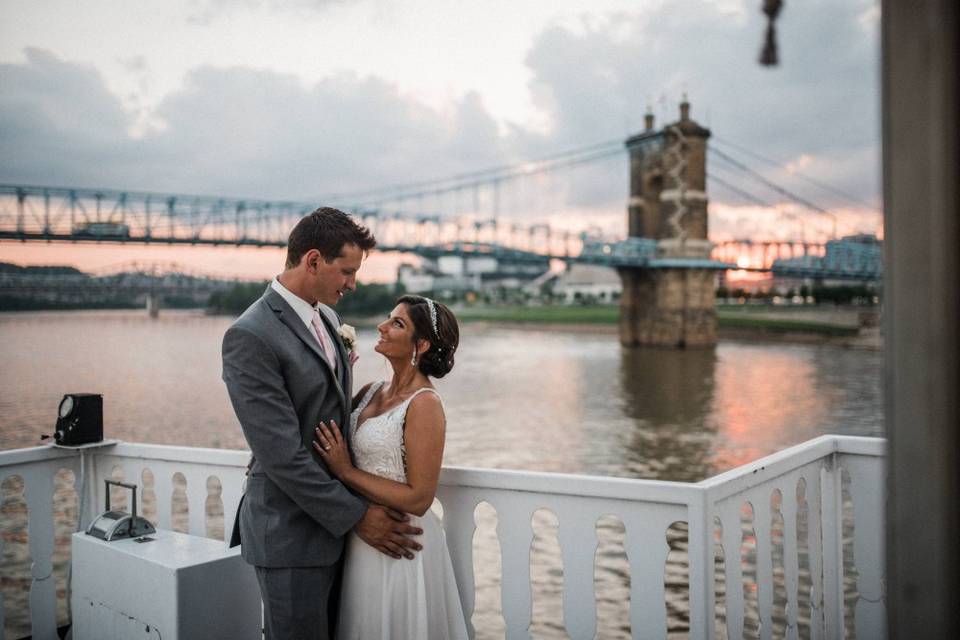 BB Riverboats Wedding