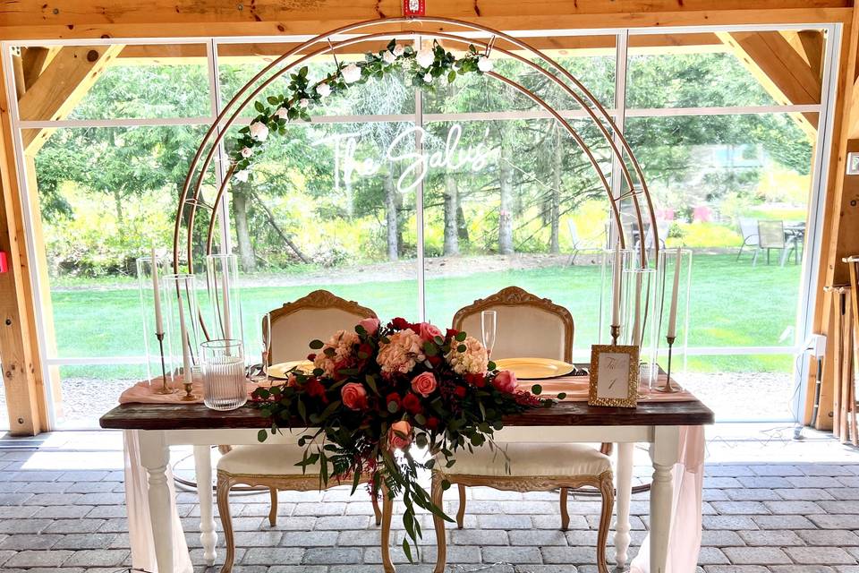 Sweetheart Table