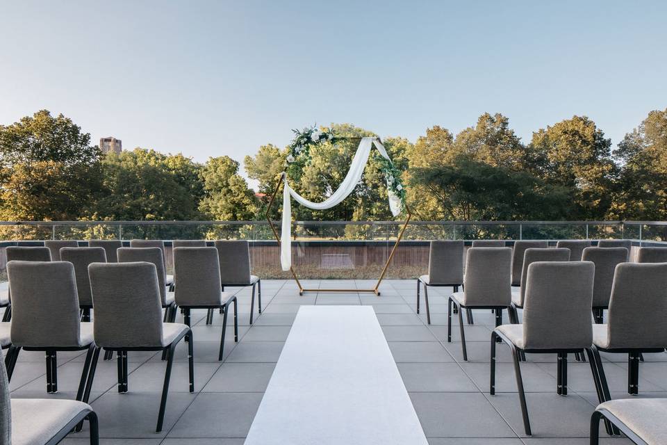 Rooftop Terrace - Ceremony