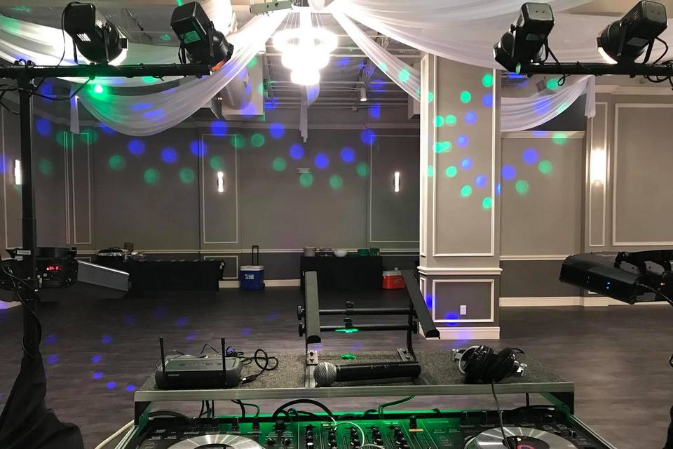 DJ setup