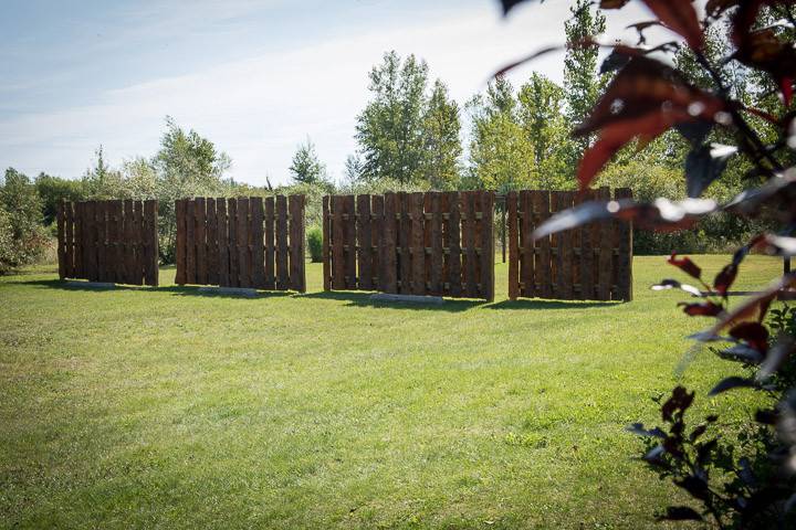 Privacy Fence from road side