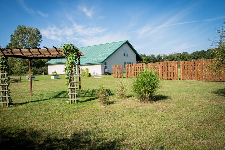 Pergola and Privacy Fence