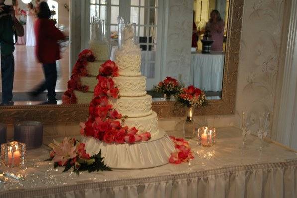 Potpourri of Silk Flowers and Cakes