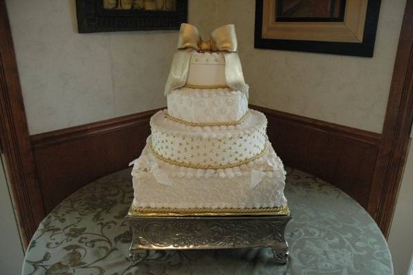 Potpourri of Silk Flowers and Cakes