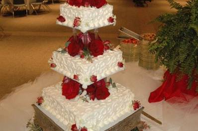 Potpourri of Silk Flowers and Cakes