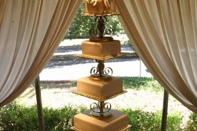 Potpourri of Silk Flowers and Cakes