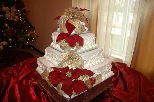 Potpourri of Silk Flowers and Cakes