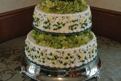 Potpourri of Silk Flowers and Cakes