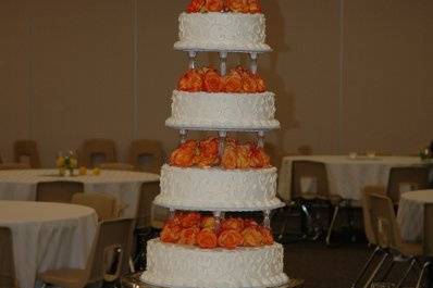 Potpourri of Silk Flowers and Cakes