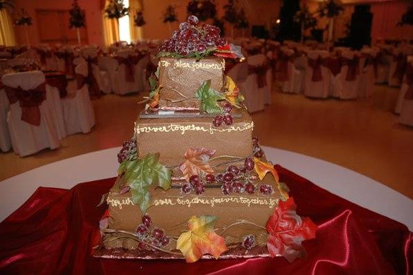 Potpourri of Silk Flowers and Cakes