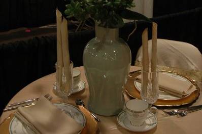 Potpourri of Silk Flowers and Cakes